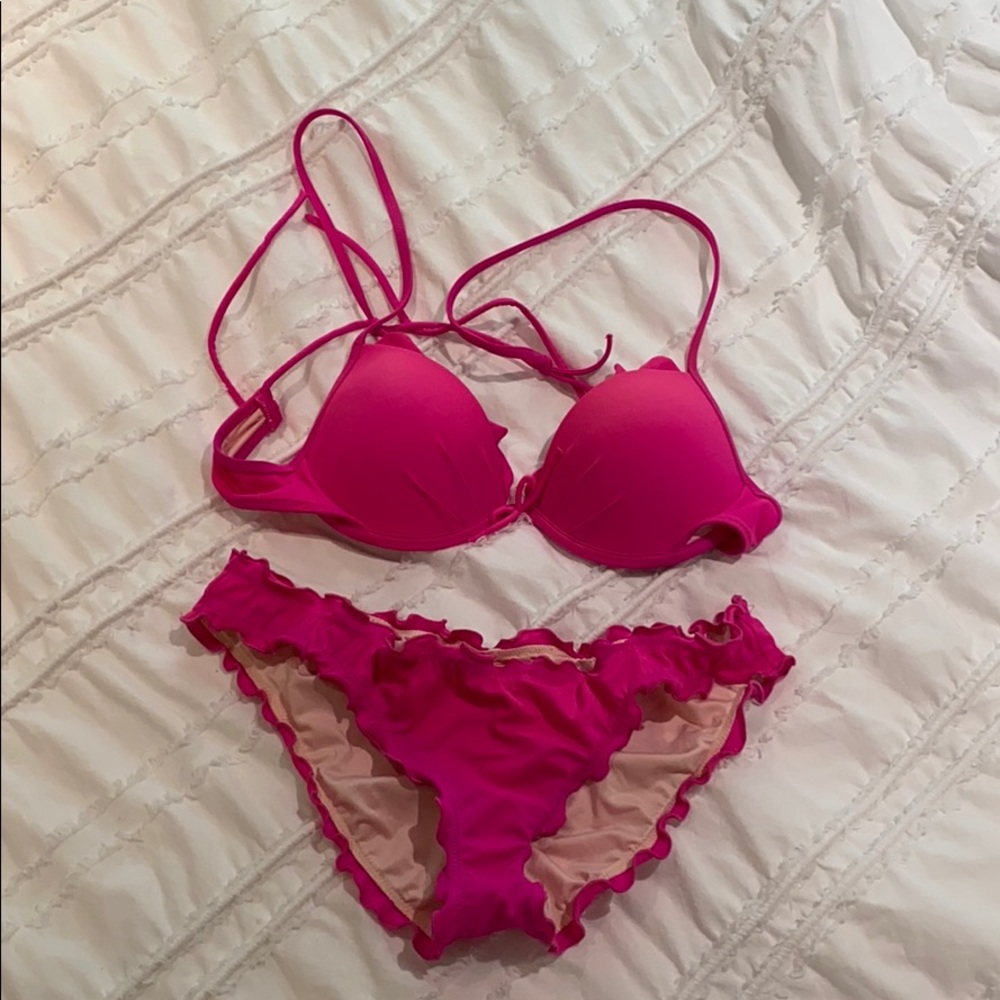 Hot pink VS bikini